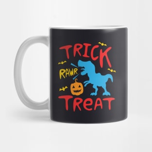 Trick Rawr Treat Kids Halloween Design! Mug